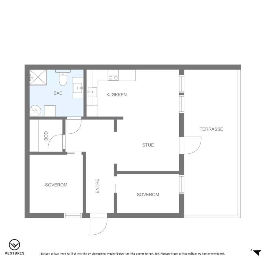The View Apartment เริลดาล ภายนอก รูปภาพ